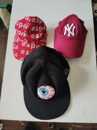 Lote de 3 Gorras