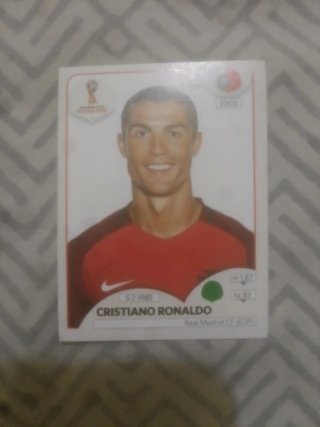 Cromo Cristiano Ronaldo Mundial Rusia 2018