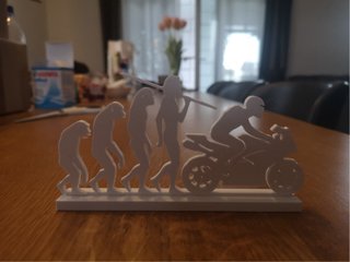 Figura Evolución Humana Motero