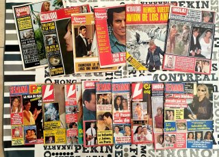Lote 15 revistas antiguas años 70 y 90