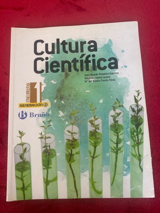 Cultura científica, Bachillerato 1
