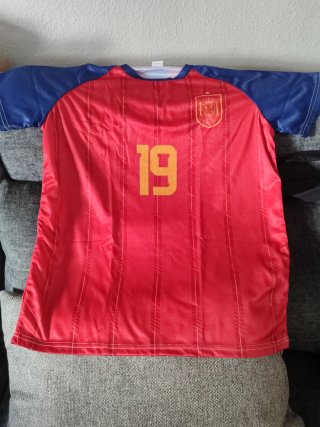 Camiseta de España número 19