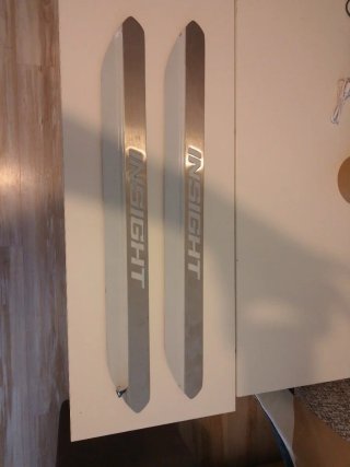 2 Molduras de Aluminio para Honda Insight