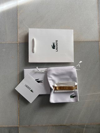 Pulsera Lacoste Dorada
