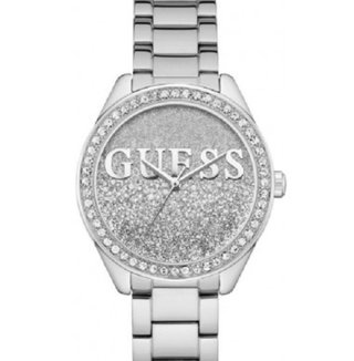 Reloj Guess Plateado con Pedrería