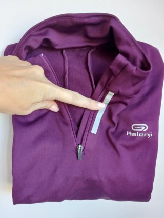 Jersey polar Kalenji morado