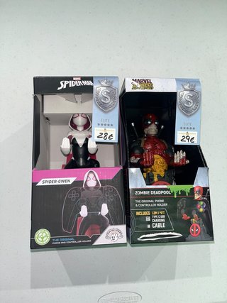 Set 2 Soportes Mando Marvel Cable Guys
