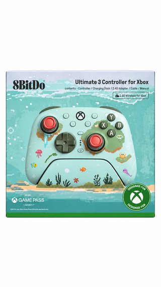 Mando 8BitDo Ultimate 3 Xbox Mossy Lagoon nuevo