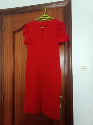 Vestido rojo formal