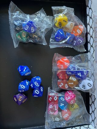 Set de Dados de 10 Caras (D10)