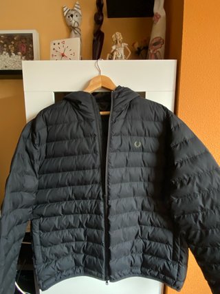 Cazadora Fred Perry Negra Nueva