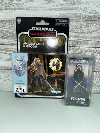 Set Figura Kenner y FiGPiN Ahsoka Tano y Grogu