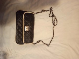 Bolso de mano pequeño acolchado