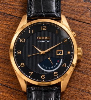 Reloj Seiko Kinetic 5M84 con correa nueva