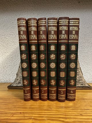 Historia de España. Salvat. 6 tomos