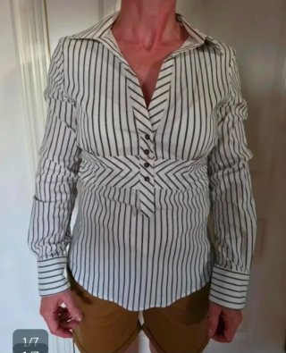 Blusa de rayas Zara Talla S