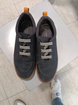 Zapato moderno Zara azul marino fuerte