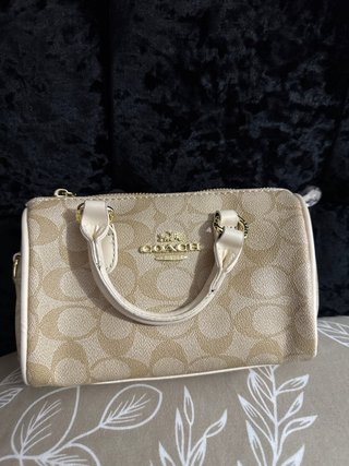 Bolso Coach Beige