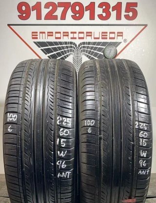-225 60 15 W KUMHO RUEDA AL 90% VIDA UTIL