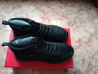 Botas s.Oliver Lace Boot Flat Negras