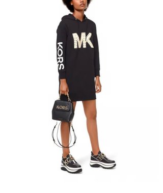 Vestido Sudadera Michael Kors Negro
