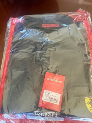 Camisa Ferrari Negra Talla L