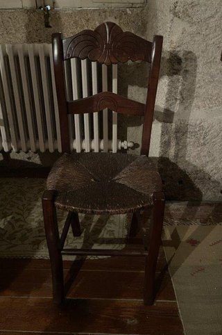 Silla Rústica de Madera