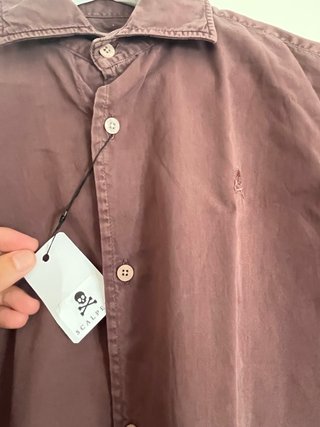 Camisa Scalpers Morada Talla M