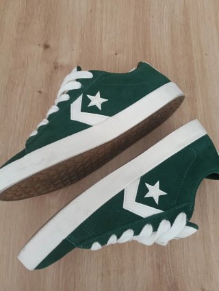Zapatillas Converse Verdes y Blancas