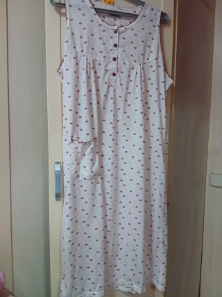 Camisón Estampado de Corazones