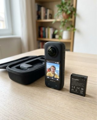 Insta360 X3 con accesorios