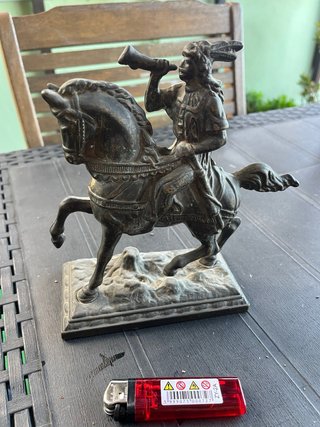 Scultura in bronzo antica