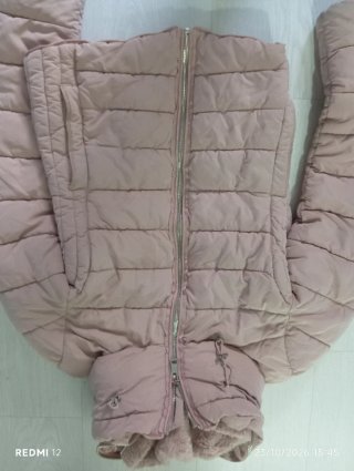 Plumífero Rosa para Niña