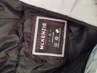 Chaquetón Plumífero Gris McKenzie
