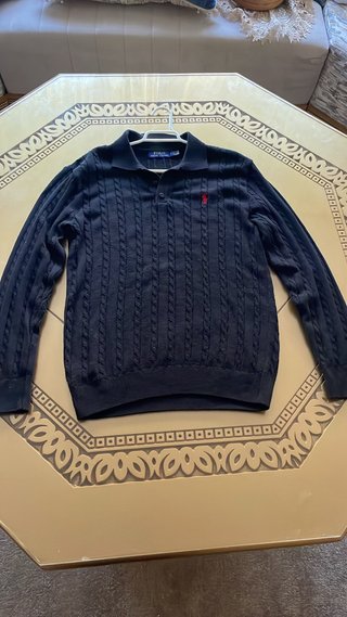 Suéter Polo Ralph Lauren Negro Talla M talla