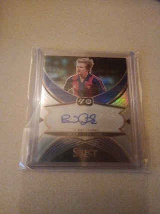 Carta Select Bernd Schuster Autografiada