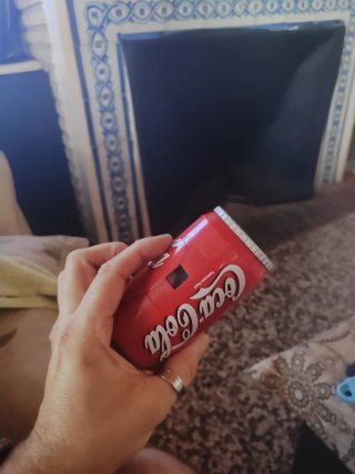 Cámara Vintage Coca-Cola Formato Lata
