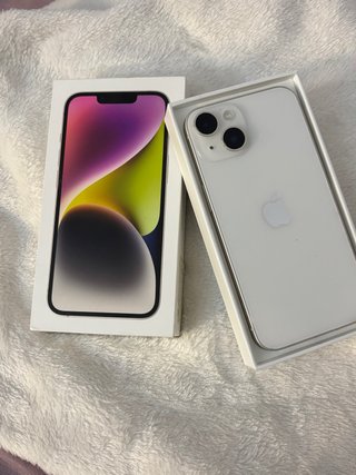 iPhone 14 Blanco con Caja Original