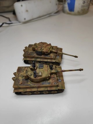 2 Tanques Tiger Flames of War