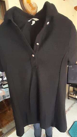 Vestido Negro H&M Talla M bien elegante