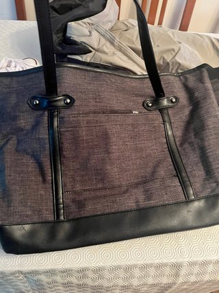 Bolso para Ordenador Gris y Negro