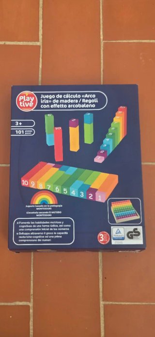 Juego de Cálculo Arco Iris Playtive