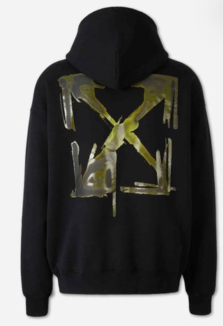 Felpa OFF-WHITE nera taglia L