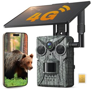 Cámara de Fototrampeo 4G con Panel Solar