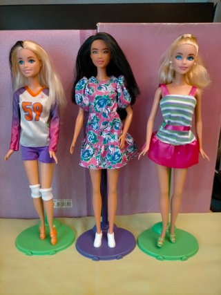 Confezione da 3 Bambole Barbie