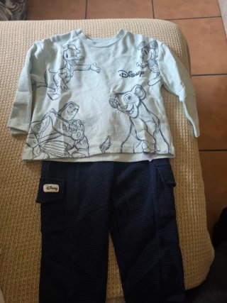 Conjunto Disney para Bebé 12-18 Meses