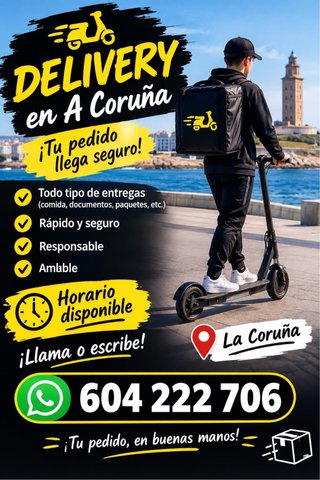 Ofrezco mis servicios como Delivery