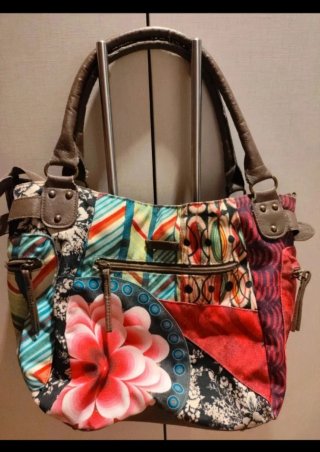Bolso Desigual Multicolor auténtico