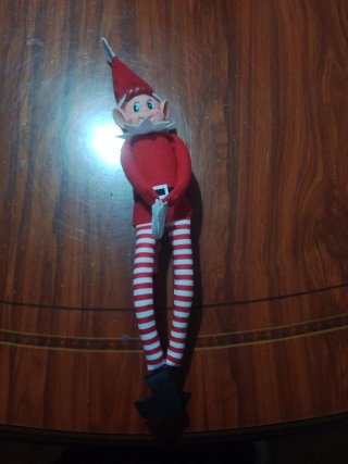 Muñeco Elfo de Navidad