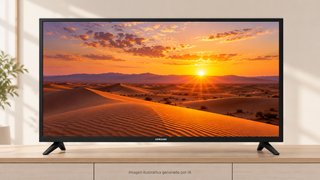 Samsung 50” Smart TV 4K HDR en estado impecable